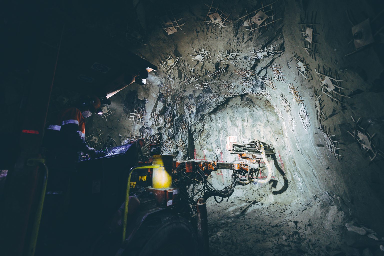 Underground,Mine,Drilling,Activity